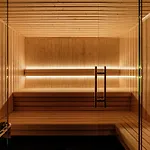 فيلة Crystal Pine Luxury With Jacuzzi, Sauna & By Bqqk